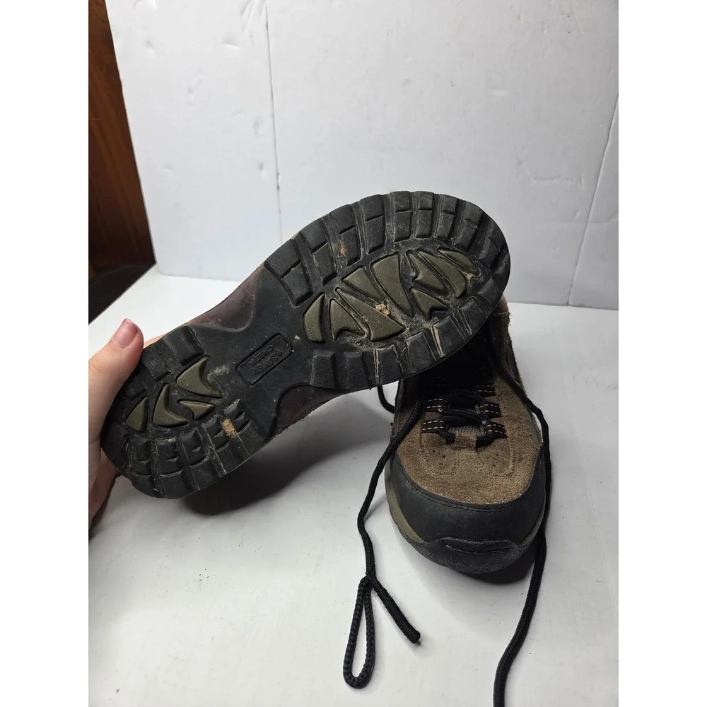 Beaver Creek Mens 8M Brown Suede Low Top Hiking Trail Shoes Lug Sole‎ Outdoor